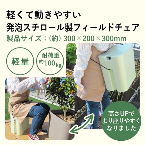 長助グリーン 作業椅子