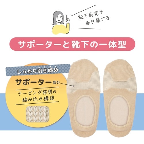 プラスウォーク 外反母趾サポーター ソックスタイプ