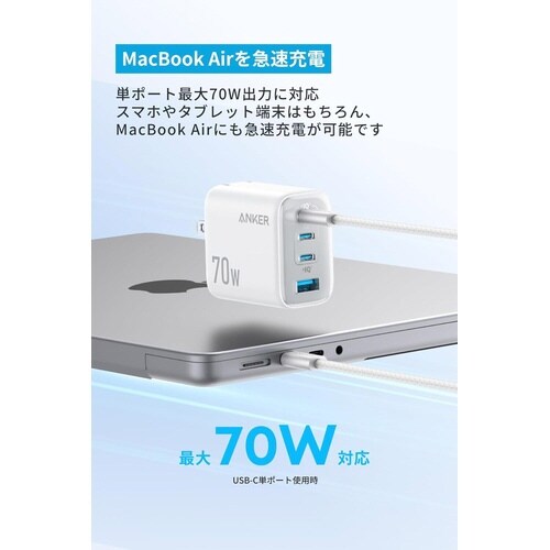 Zolo Charger 70W ホワイト