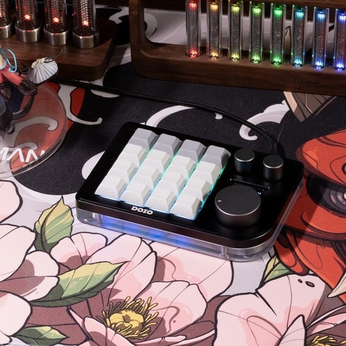 メカニカルキーボード 片手 DOIO KB16