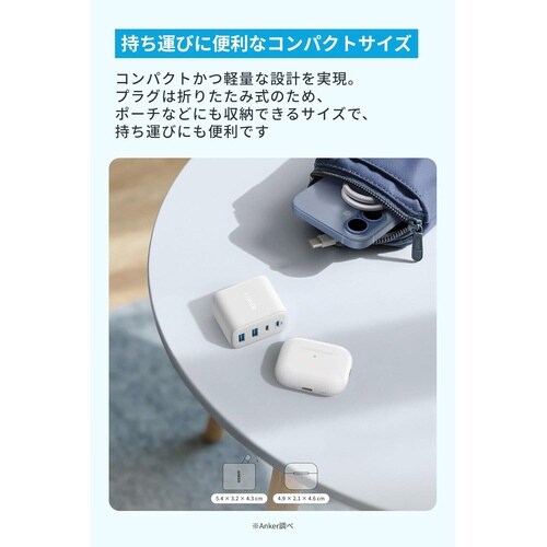 Zolo Charger(50W) ホワイト