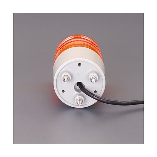 DC12ー24V LED小型回転灯 (黄