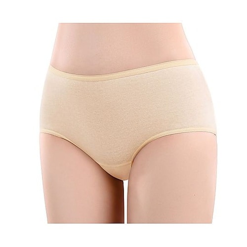綿100%使い捨て深履きコットンショーツ