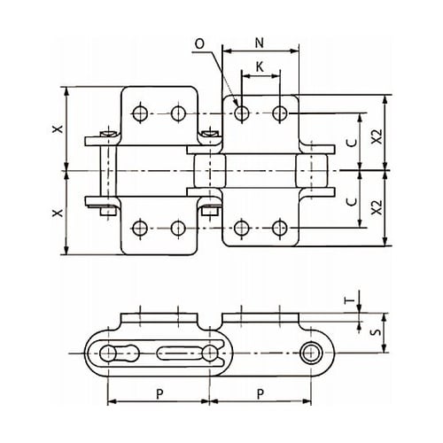 コーティングバイピッチチェーン(NP仕様