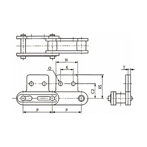 コーティングバイピッチチェーン(NP仕様