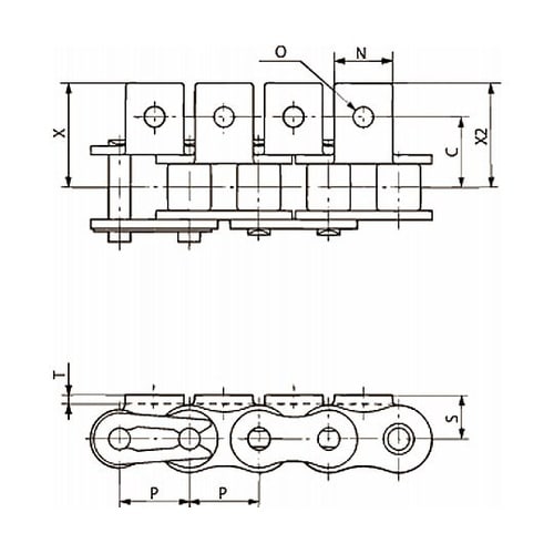 コーティングアタッチメント付 RS形チェ