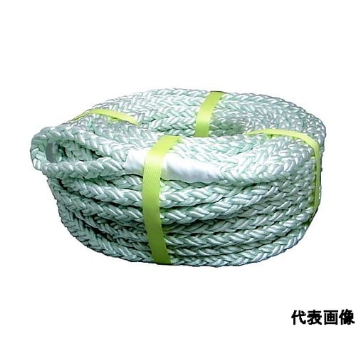 電動ウインチ用ナイロンクロスロープ(8打