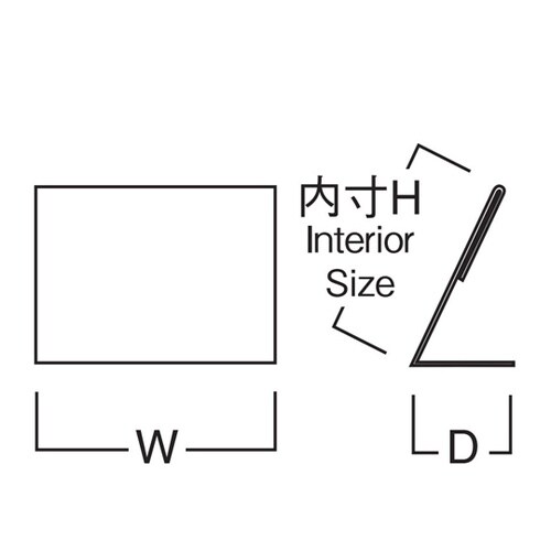 PETカードスタンド B7HA FF25