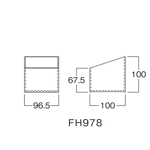 クリアスタンド 10 FH978