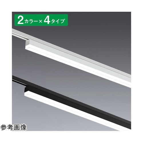 配線ダクト用LEDベースライト ブラック