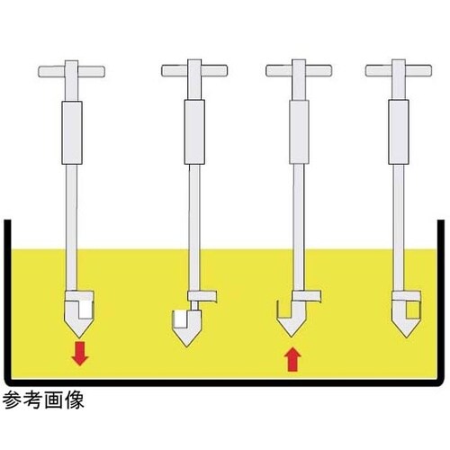 ステンレス 粘性粉末用定量サンプラー 1