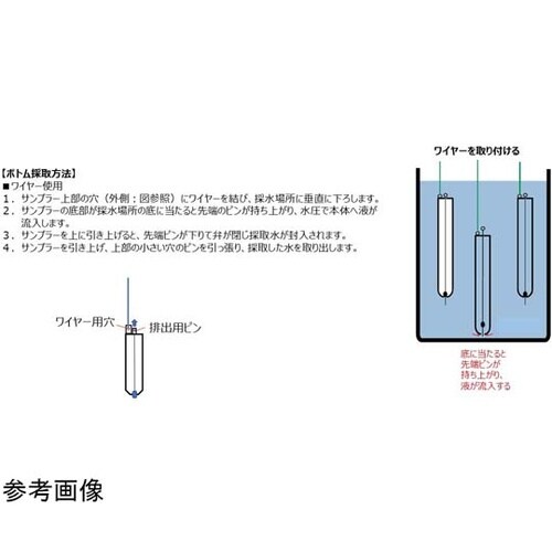 ボムタイプ 地下水サンプラープロ(ニッケ