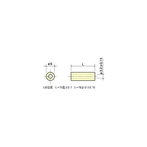 C325 ジュラコン (R) スペーサー