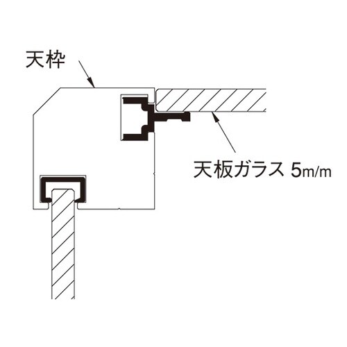 VS18−601優勝旗ケースLED付 黒