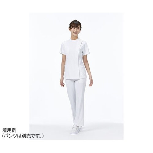 BR−1076 ジャケットレディス 白S