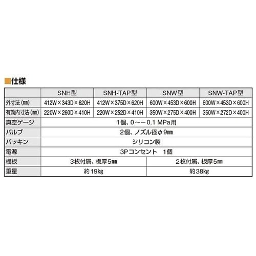 04710 デシケーターSNH−TAP型