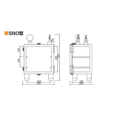 00390 デシケーター SNO型