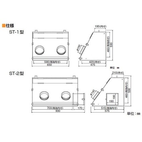 00187 無菌ボックス ST−2型