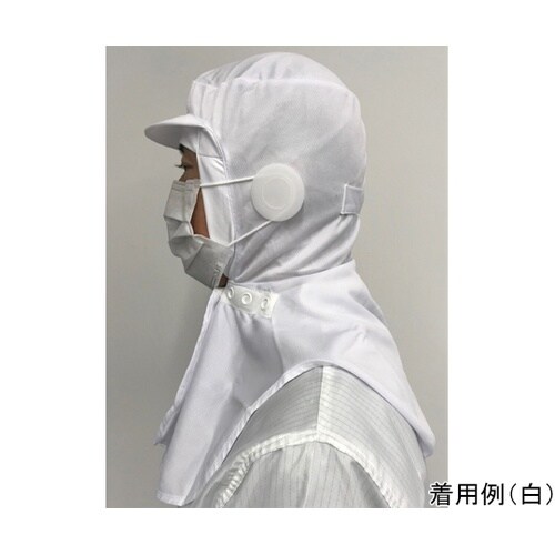 吸汗速乾頭巾(ツバ付き)ブルー 1袋(5
