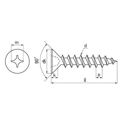 ステン(+)Aサラ 4×70 (200本