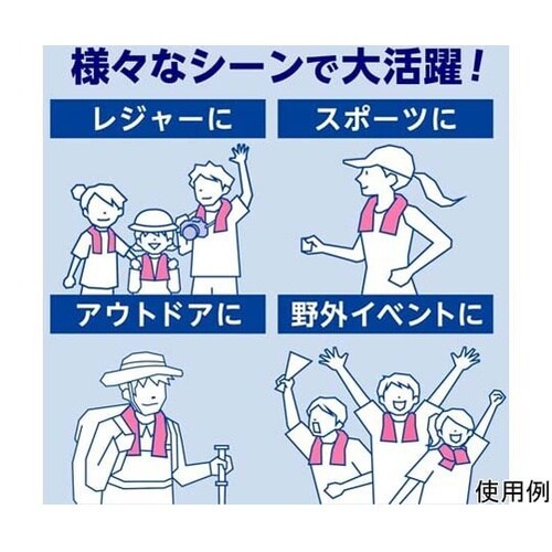 アイスノン 極冷えタオル ピンク 024