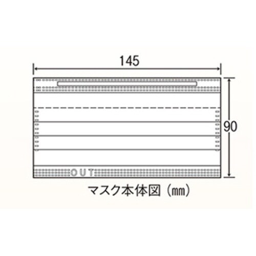フィット使いきりミニマスク176 1ケー