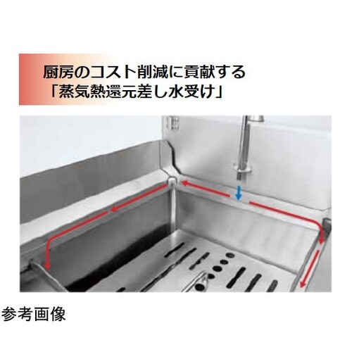 電気スパゲティ釜 550×600×800