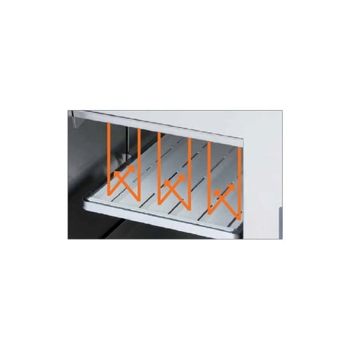 電気上火式焼物器 890×600×675