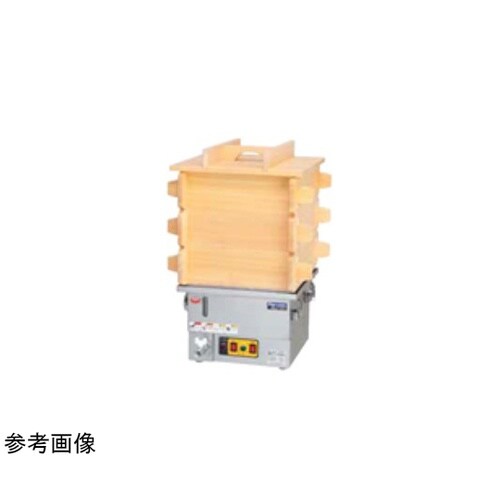 電気卓上蒸し器 手動給水式 390×40