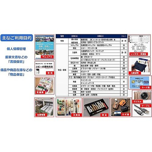 オールロックキャビネット書類用 シリンダ