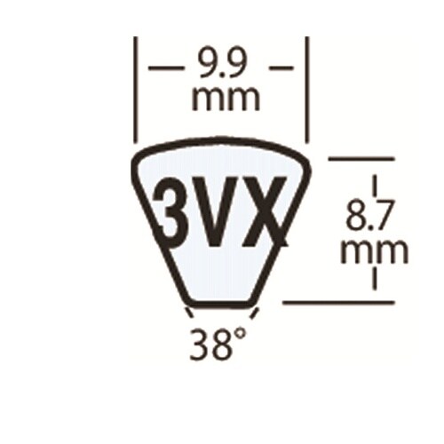 三ツ星ベルト マックスターウェッジシュー