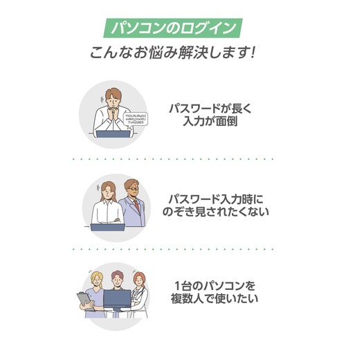 指紋認証リーダー USB−A WinHello