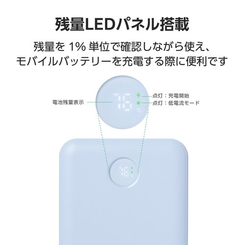 モバイルバッテリー10000mAh 3ポート