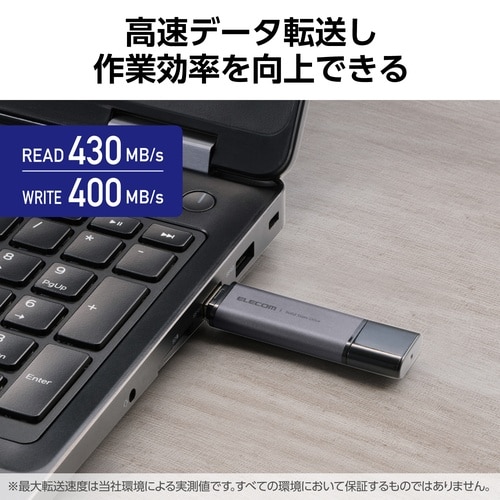 外付SSD 1TB USB3.2 USB−A 黒