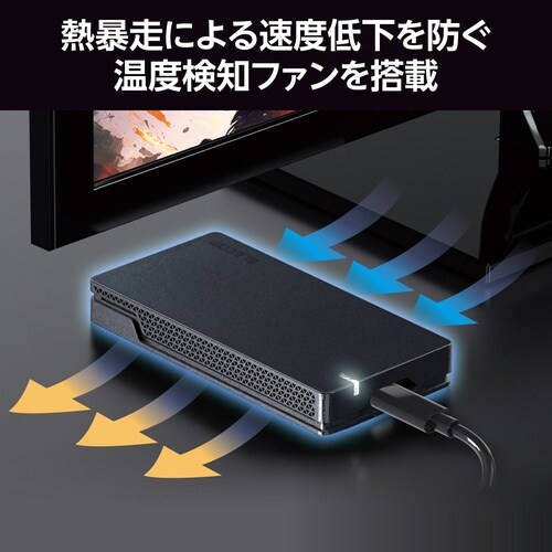 SSD 外付け 1TB USB4 超高速 耐衝撃