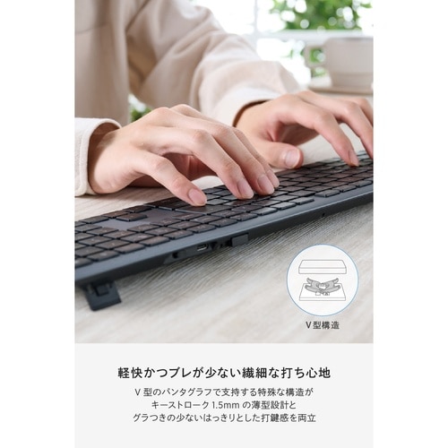 フルサイズ ワイヤレスキーボード & 日本語配列