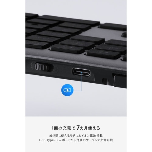 フルサイズ ワイヤレスキーボード & 日本語配列