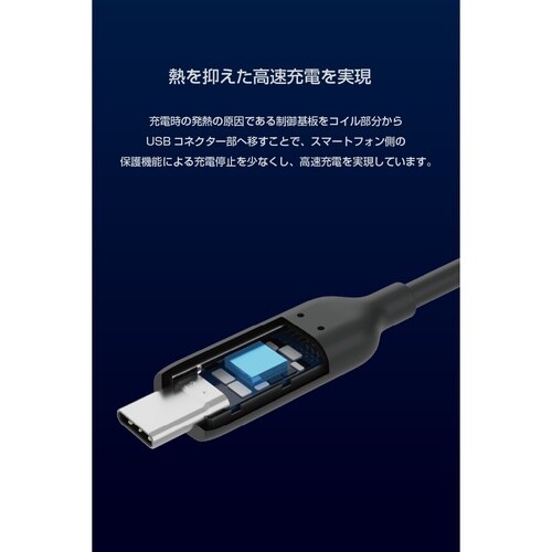 Qi2充電器25W 磁気卓上 銀