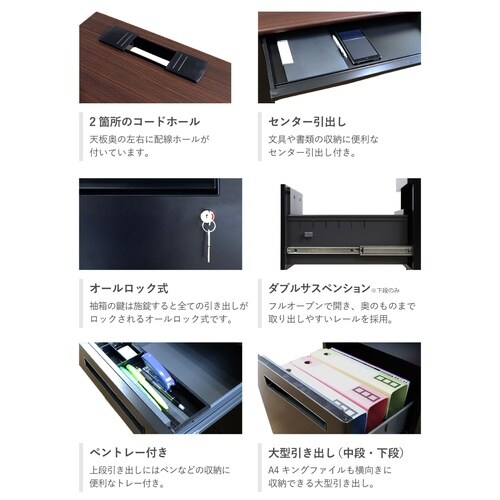 片袖机 W1400 天板DBR 本体BK