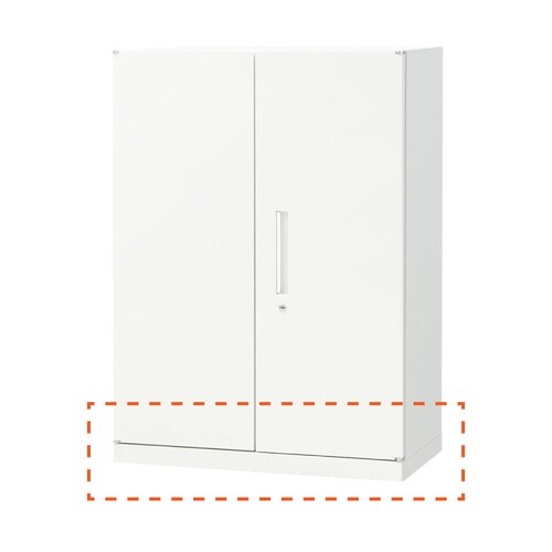 システム収納庫シリーズ専用ベースアジャスター付WH