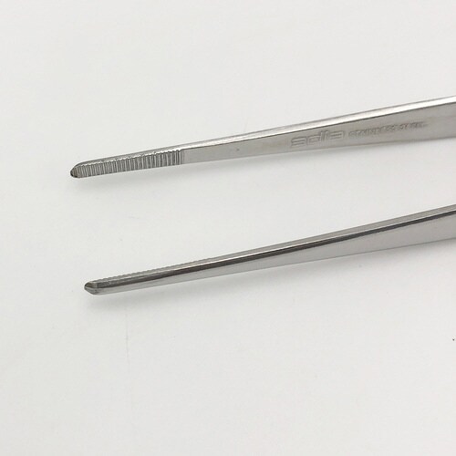 ステンレス製ピンセット 150mm