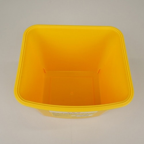 ディスポ針ボックス 黄色 5L