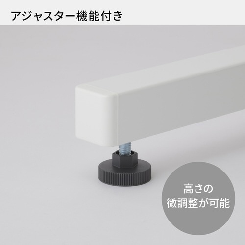 インベント 脇机 奥行700 脚B ナチュラル
