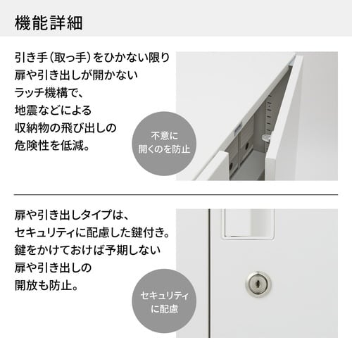 インベント収納上置きH915オープンWH