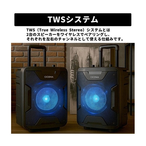 CICONIA 多機能ポータブルスピーカ