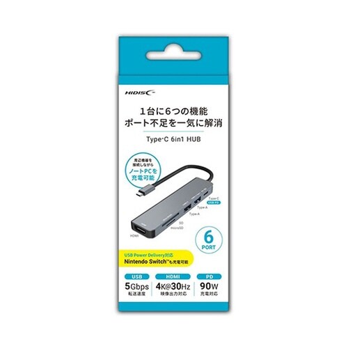 USB Type−C 6in1ドッキング