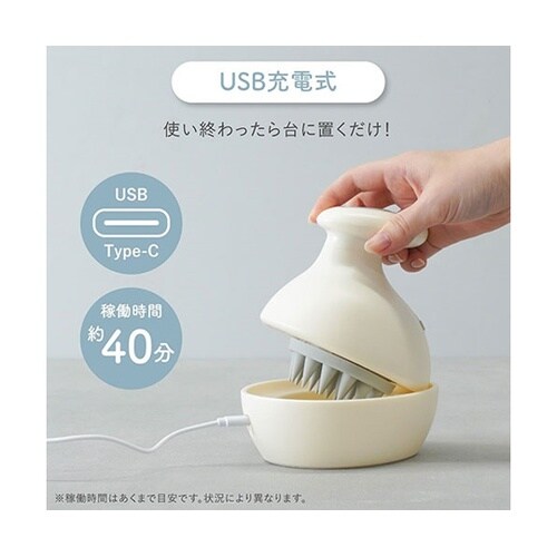泡が出るハンディヘッドスパ TeteMo
