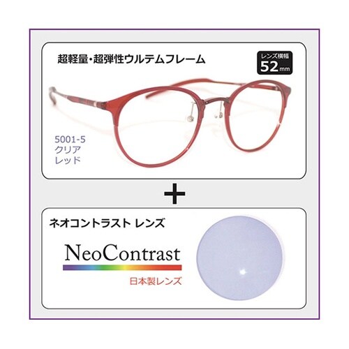 薄色サングラス ネオコントラスト 500