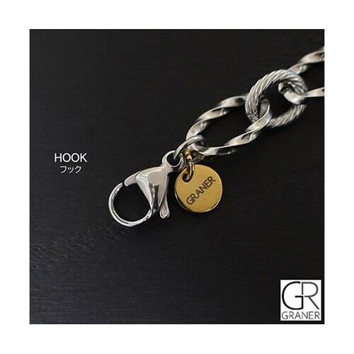 ステンレス ツイストロープブレスレット