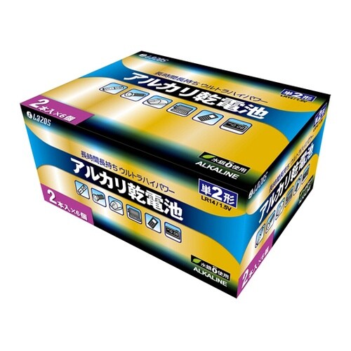 192本セット(12本X16箱)アルカリ